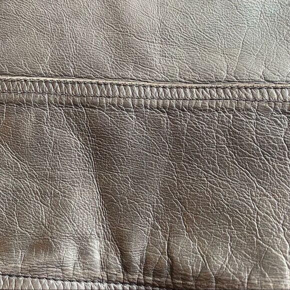 Ralph Lauren Collection Made in Italy Brown Distressed Calf Cavalry Moto Jacket - Picture 13 of 13